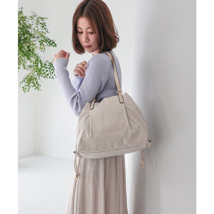 PEONY / ドロストトートバッグ | TRYSIL | 詳細画像2 