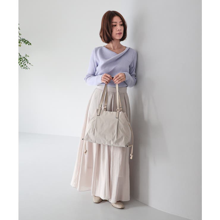 PEONY / ドロストトートバッグ | TRYSIL | 詳細画像4 