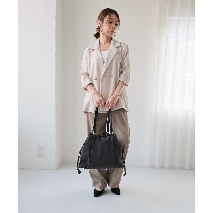 PEONY / ドロストトートバッグ | TRYSIL | 詳細画像7 