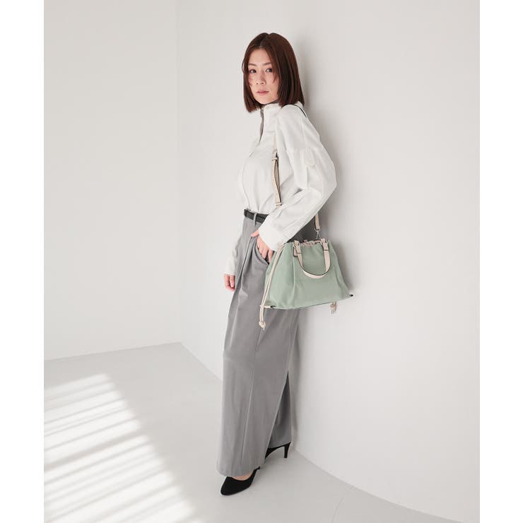 PEONY / ドロスト2wayトートバッグ | TRYSIL | 詳細画像11 