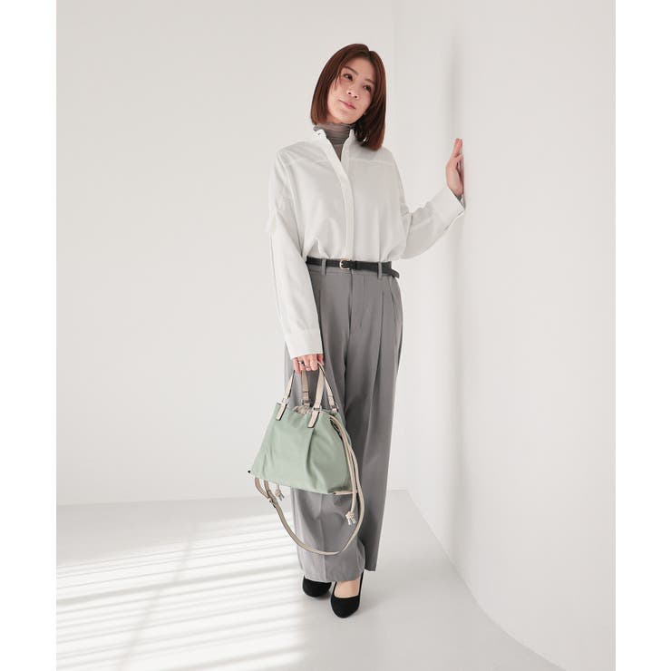 PEONY / ドロスト2wayトートバッグ | TRYSIL | 詳細画像12 