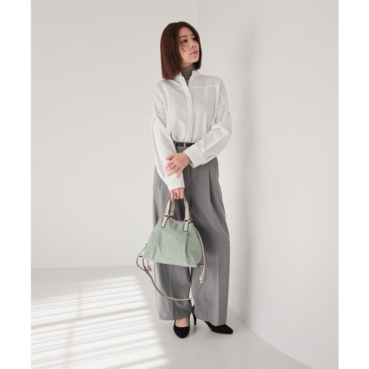 PEONY / ドロスト2wayトートバッグ | TRYSIL | 詳細画像13 