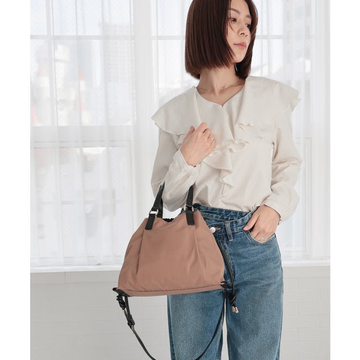 PEONY / ドロスト2wayトートバッグ | TRYSIL | 詳細画像16 