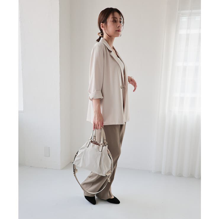 PEONY / ドロスト2wayトートバッグ | TRYSIL | 詳細画像4 