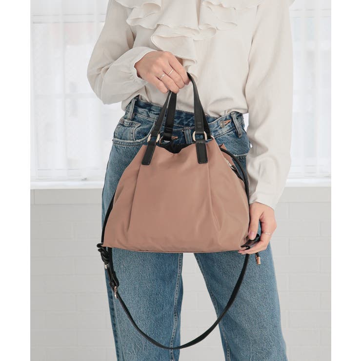 モカ | PEONY / ドロスト2wayトートバッグ | TRYSIL