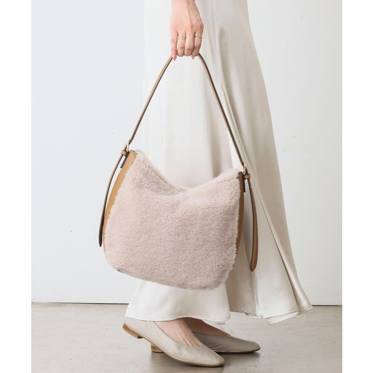 ベージュ | ラウンドワンショルダーバッグ | TRYSIL