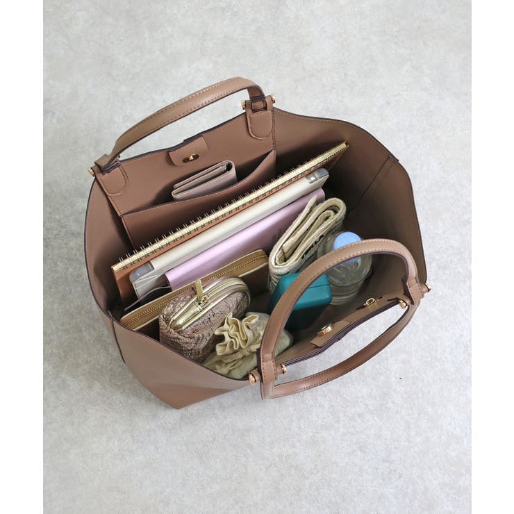 LILAC / ダブルハンドルA4トートバッグ | TRYSIL | 詳細画像17 