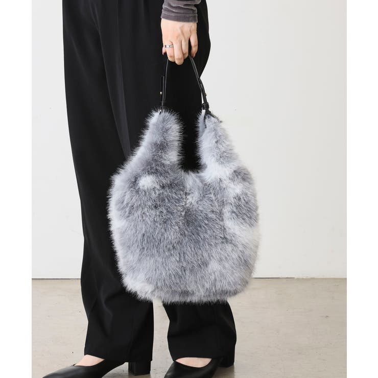 ミックスフェイクファーショルダーバッグ | TRYSIL | 詳細画像6 