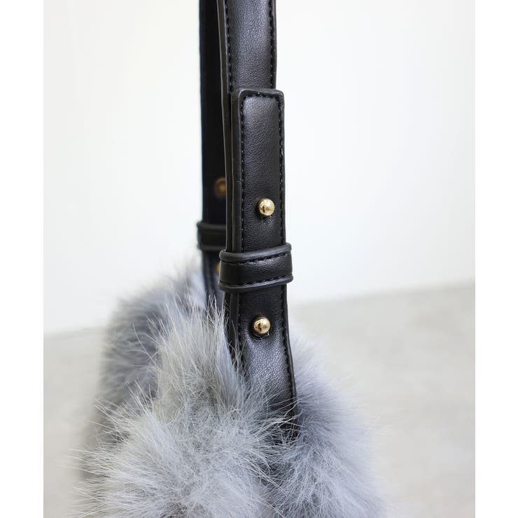 ミックスフェイクファーショルダーバッグ | TRYSIL | 詳細画像11 