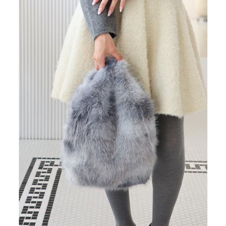 ミックスフェイクファーショルダーバッグ | TRYSIL | 詳細画像2 