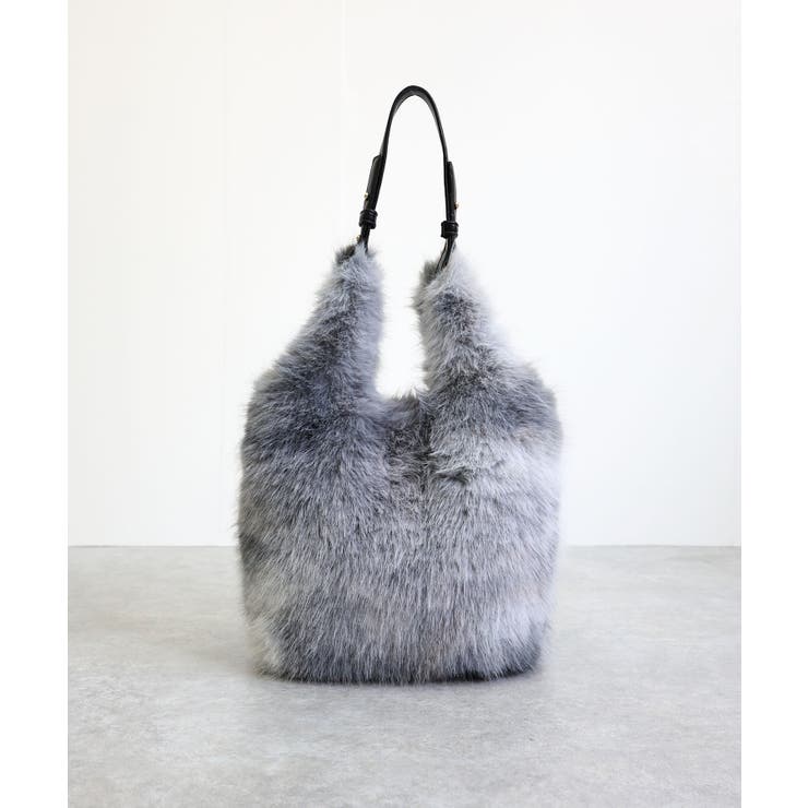 ミックスフェイクファーショルダーバッグ | TRYSIL | 詳細画像7 
