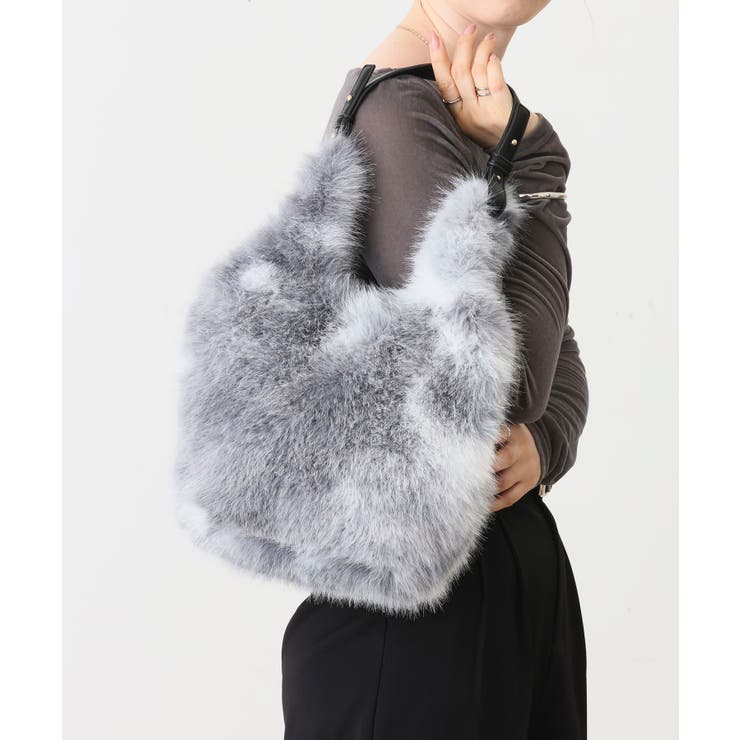 ミックスフェイクファーショルダーバッグ | TRYSIL | 詳細画像5 