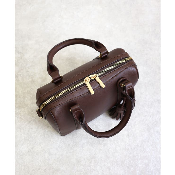 NERINE / タッセルチャーム付き ミニボストンバッグ | TRYSIL | 詳細画像17 