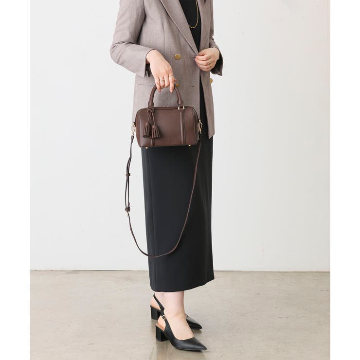 NERINE / タッセルチャーム付き ミニボストンバッグ | TRYSIL | 詳細画像28 