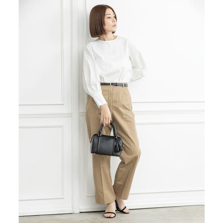 NERINE / タッセルチャーム付き ミニボストンバッグ | TRYSIL | 詳細画像8 