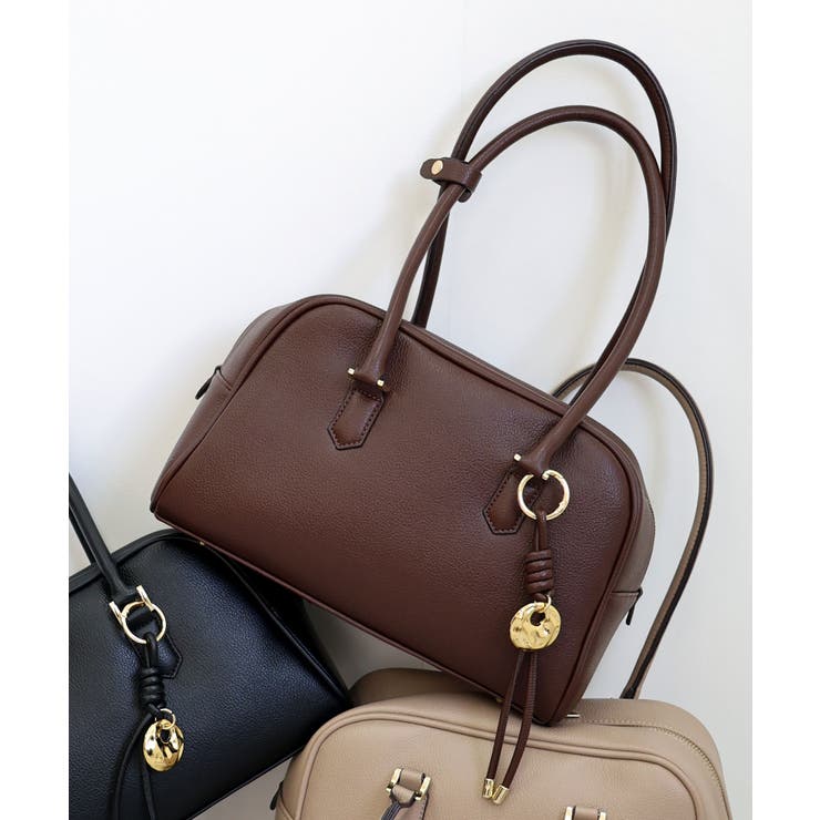 【オールシーズン/デイリー/ミディアムサイズ】ロングハンドルボストンバッグ | TRYSIL | 詳細画像13 