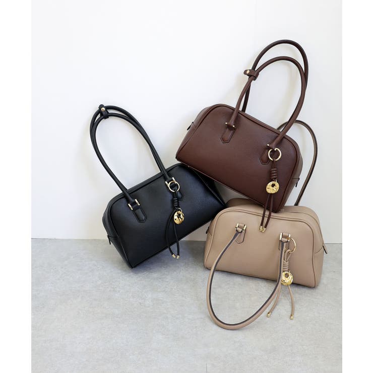 【オールシーズン/デイリー/ミディアムサイズ】ロングハンドルボストンバッグ | TRYSIL | 詳細画像14 