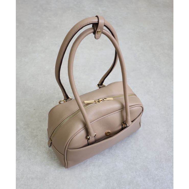 【オールシーズン/デイリー/ミディアムサイズ】ロングハンドルボストンバッグ | TRYSIL | 詳細画像22 