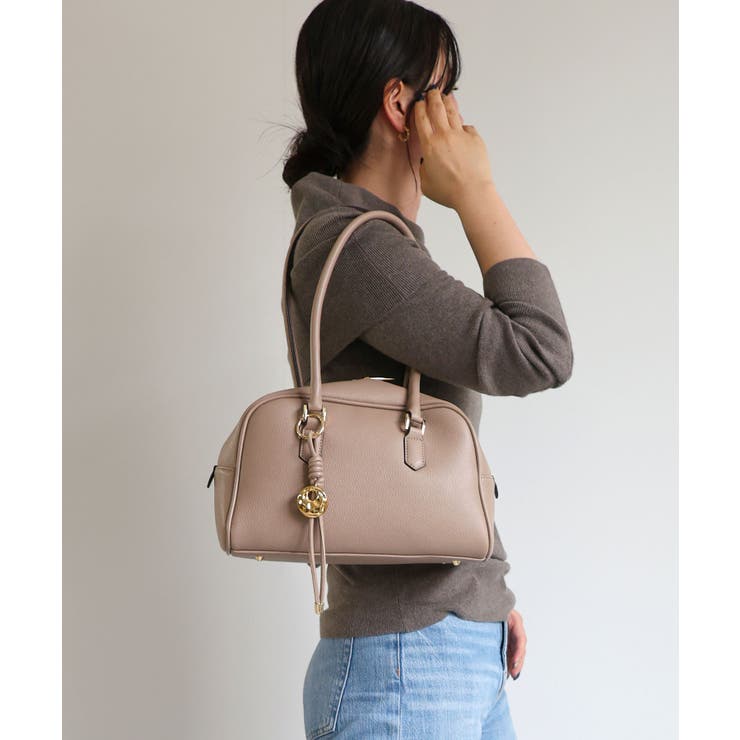 【オールシーズン/デイリー/ミディアムサイズ】ロングハンドルボストンバッグ | TRYSIL | 詳細画像7 