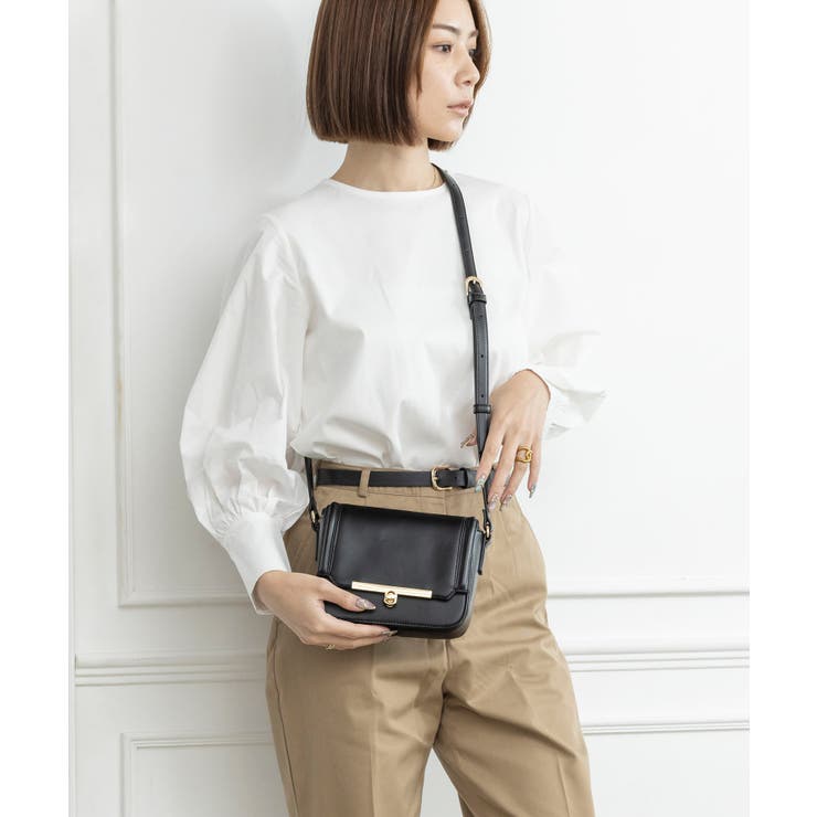 ブラック | 【オールシーズン/デイリー/コンパクト】ミニショルダーバッグ | TRYSIL