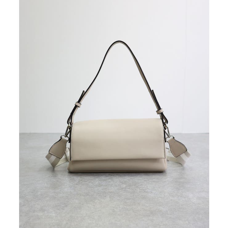 【オールシーズン/デイリー/コンパクト】ラインテープ ショルダーバッグ | TRYSIL | 詳細画像14 