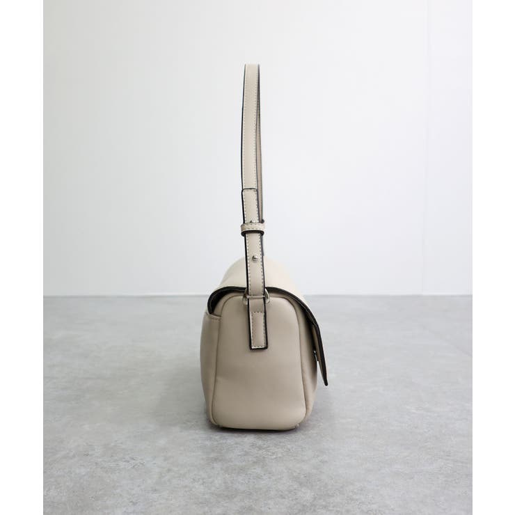 【オールシーズン/デイリー/コンパクト】ラインテープ ショルダーバッグ | TRYSIL | 詳細画像15 