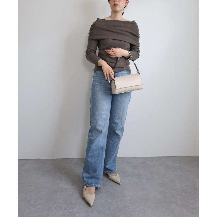 【オールシーズン/デイリー/コンパクト】ラインテープ ショルダーバッグ | TRYSIL | 詳細画像4 