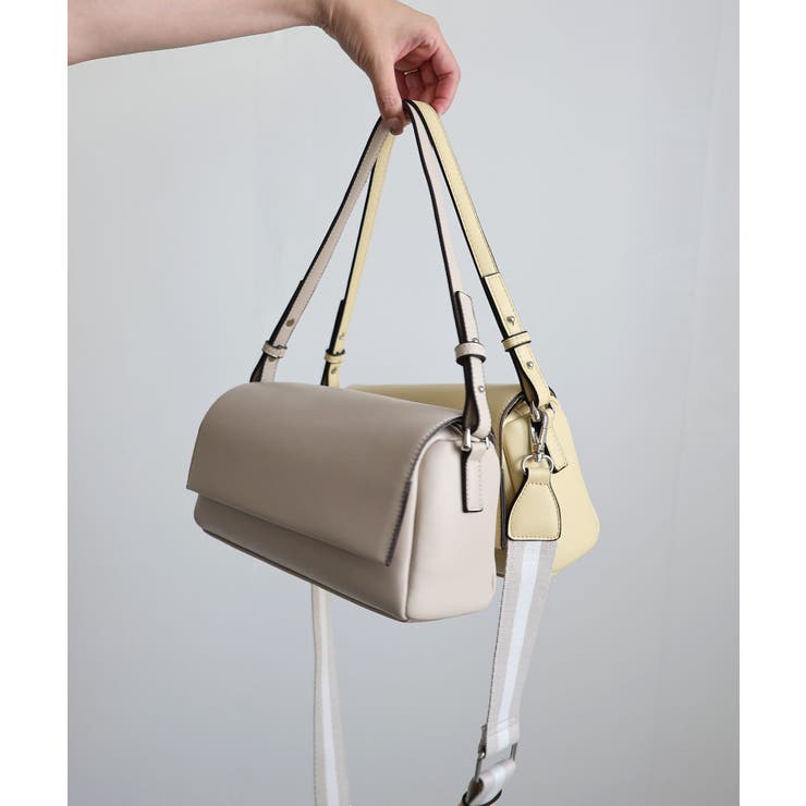 【オールシーズン/デイリー/コンパクト】ラインテープ ショルダーバッグ | TRYSIL | 詳細画像5 