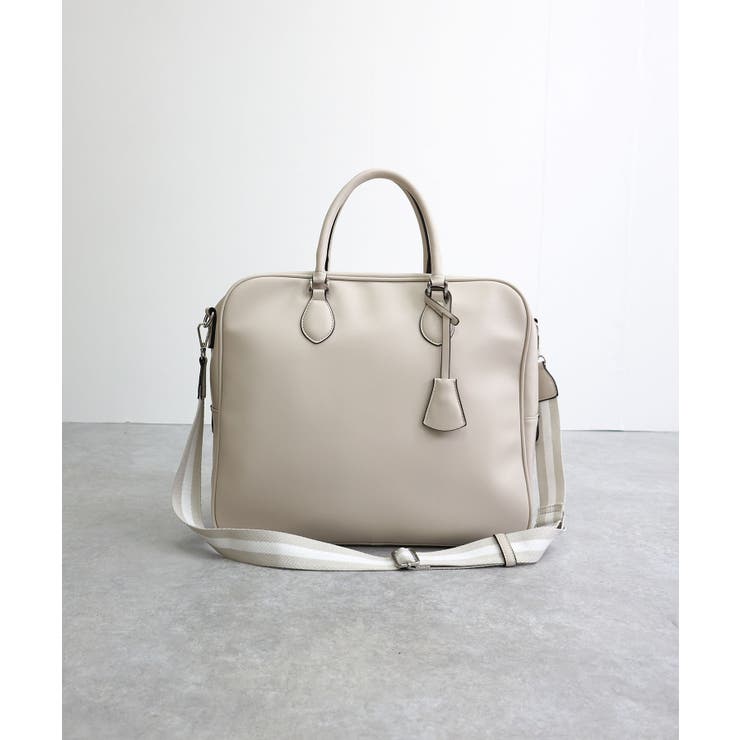 【オールシーズン/旅行/大容量】ラインテープ ビッグボストンバッグ | TRYSIL | 詳細画像12 