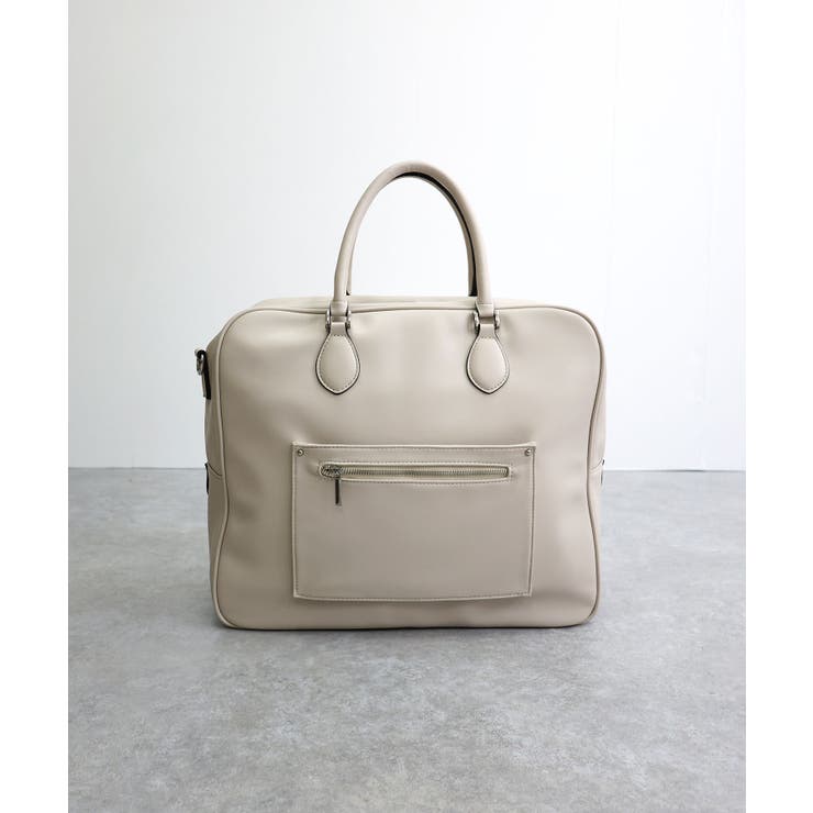 【オールシーズン/旅行/大容量】ラインテープ ビッグボストンバッグ | TRYSIL | 詳細画像14 