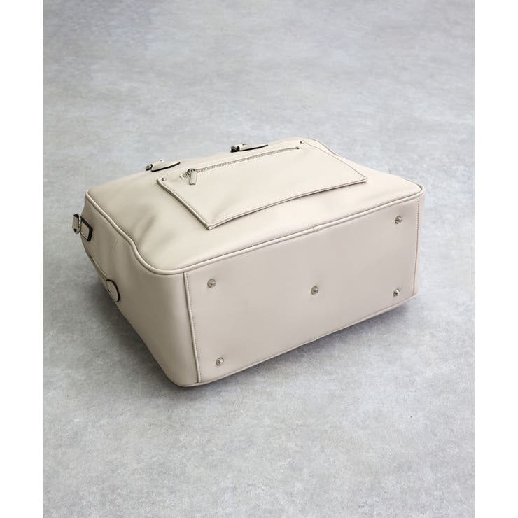 【オールシーズン/旅行/大容量】ラインテープ ビッグボストンバッグ | TRYSIL | 詳細画像15 