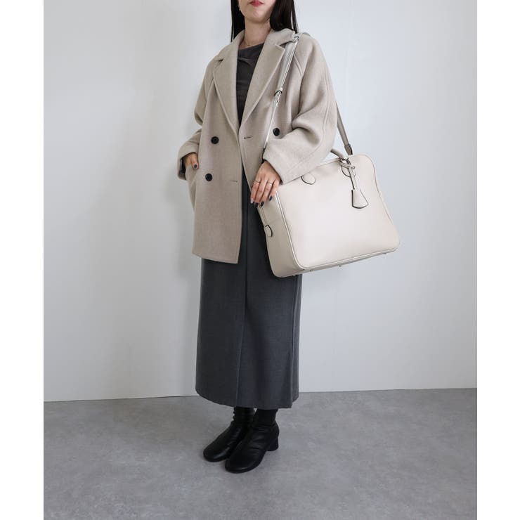 【オールシーズン/旅行/大容量】ラインテープ ビッグボストンバッグ | TRYSIL | 詳細画像4 