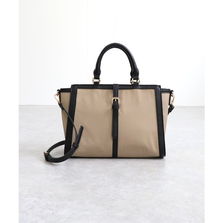 ベルトデザイン2wayスクエアトートバッグ | TRYSIL | 詳細画像13 