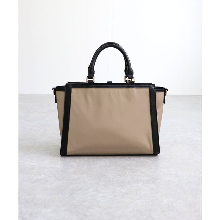 ベルトデザイン2wayスクエアトートバッグ | TRYSIL | 詳細画像14 