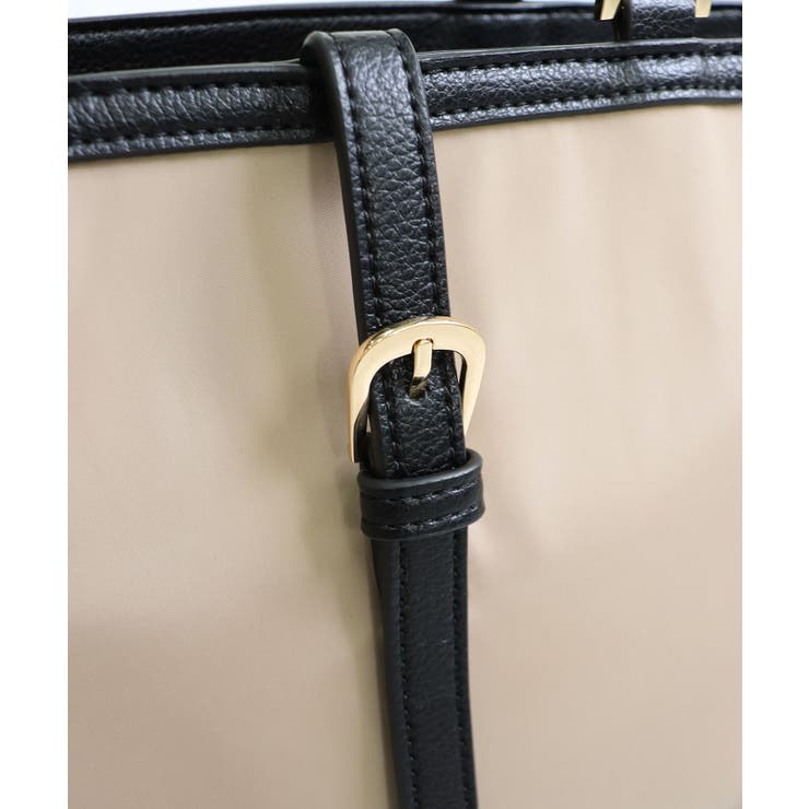 ベルトデザイン2wayスクエアトートバッグ | TRYSIL | 詳細画像17 