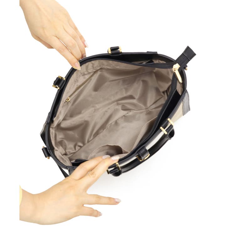 ベルトデザイン2wayスクエアトートバッグ | TRYSIL | 詳細画像26 