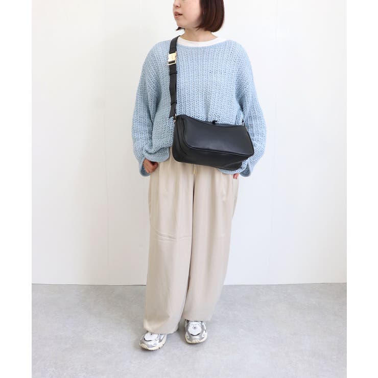 横長シルエットショルダーバッグ | TRYSIL | 詳細画像3 