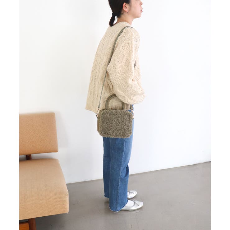 ボア2wayスクエアショルダーバッグ | TRYSIL | 詳細画像7 