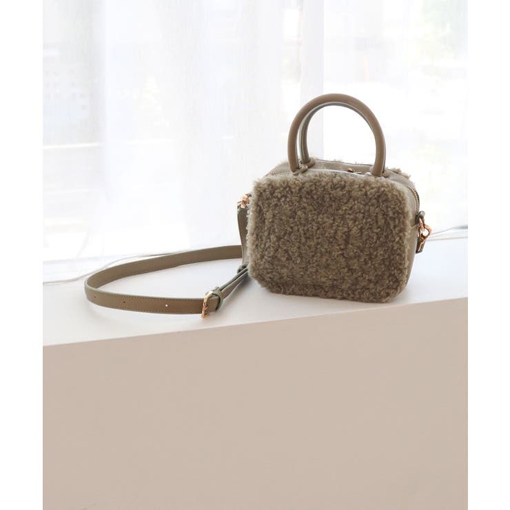 ボア2wayスクエアショルダーバッグ | TRYSIL | 詳細画像8 