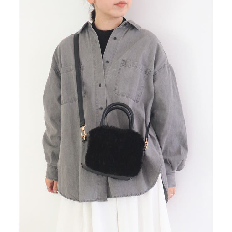 ボア2wayスクエアショルダーバッグ | TRYSIL | 詳細画像2 