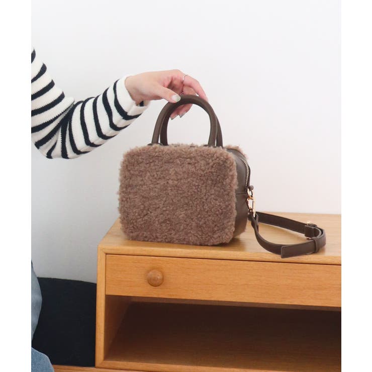 ボア2wayスクエアショルダーバッグ | TRYSIL | 詳細画像10 