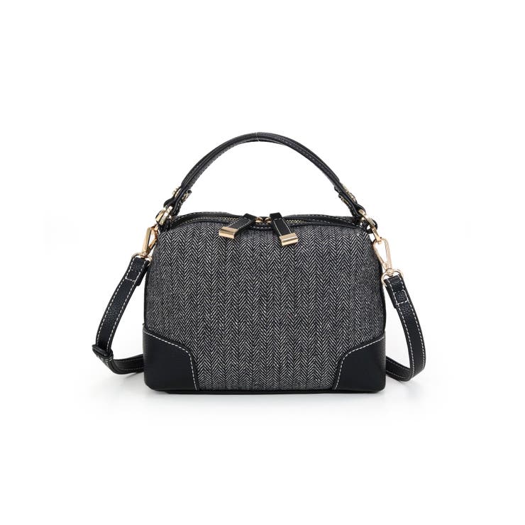 ブラック | 2wayミニボストンバッグ | TRYSIL