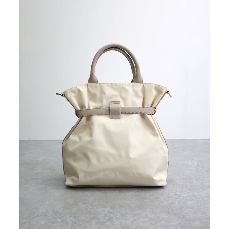 【デイリー/2way/軽量】軽量素材ベルトデザイン2wayトートバッグ | TRYSIL | 詳細画像18 