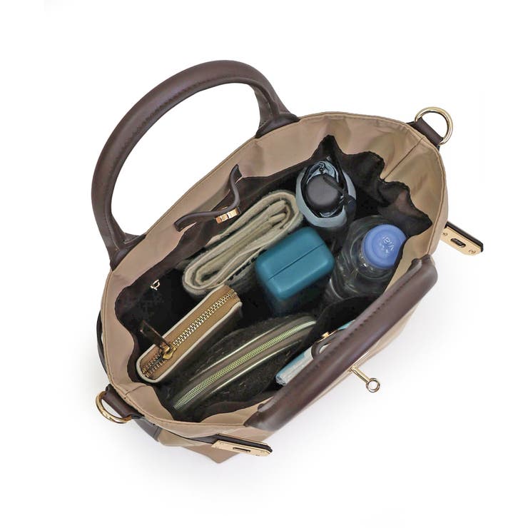 【デイリー/2way/軽量】軽量素材ベルトデザイン2wayトートバッグ | TRYSIL | 詳細画像24 