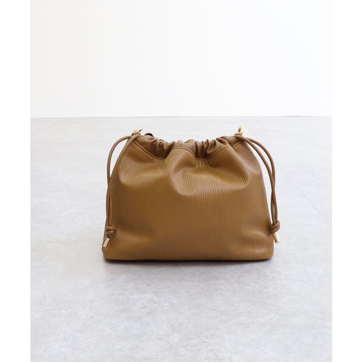 チェーンハンドル巾着ショルダーバッグ | TRYSIL | 詳細画像12 