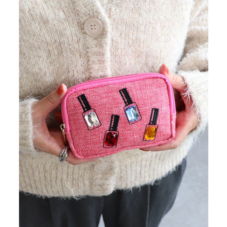 ネイル刺繍ミニポーチ | TRYSIL | 詳細画像1 