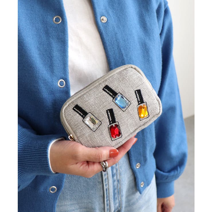 ネイル刺繍ミニポーチ | TRYSIL | 詳細画像3 