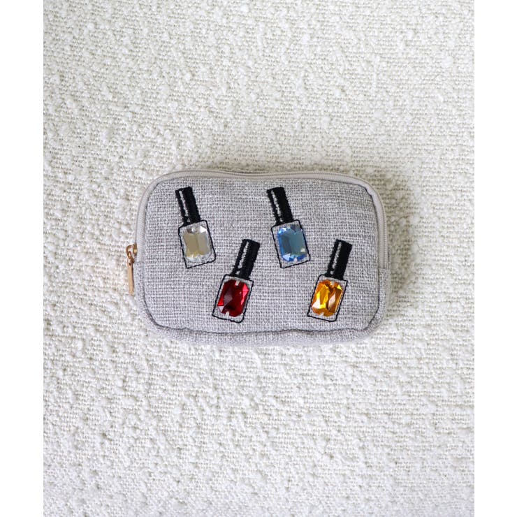 ネイル刺繍ミニポーチ | TRYSIL | 詳細画像4 