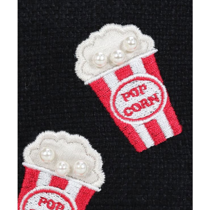 ポップコーン刺繍スクエアポーチ | TRYSIL | 詳細画像12 