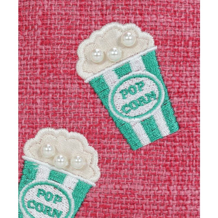 ポップコーン刺繍スクエアポーチ | TRYSIL | 詳細画像18 